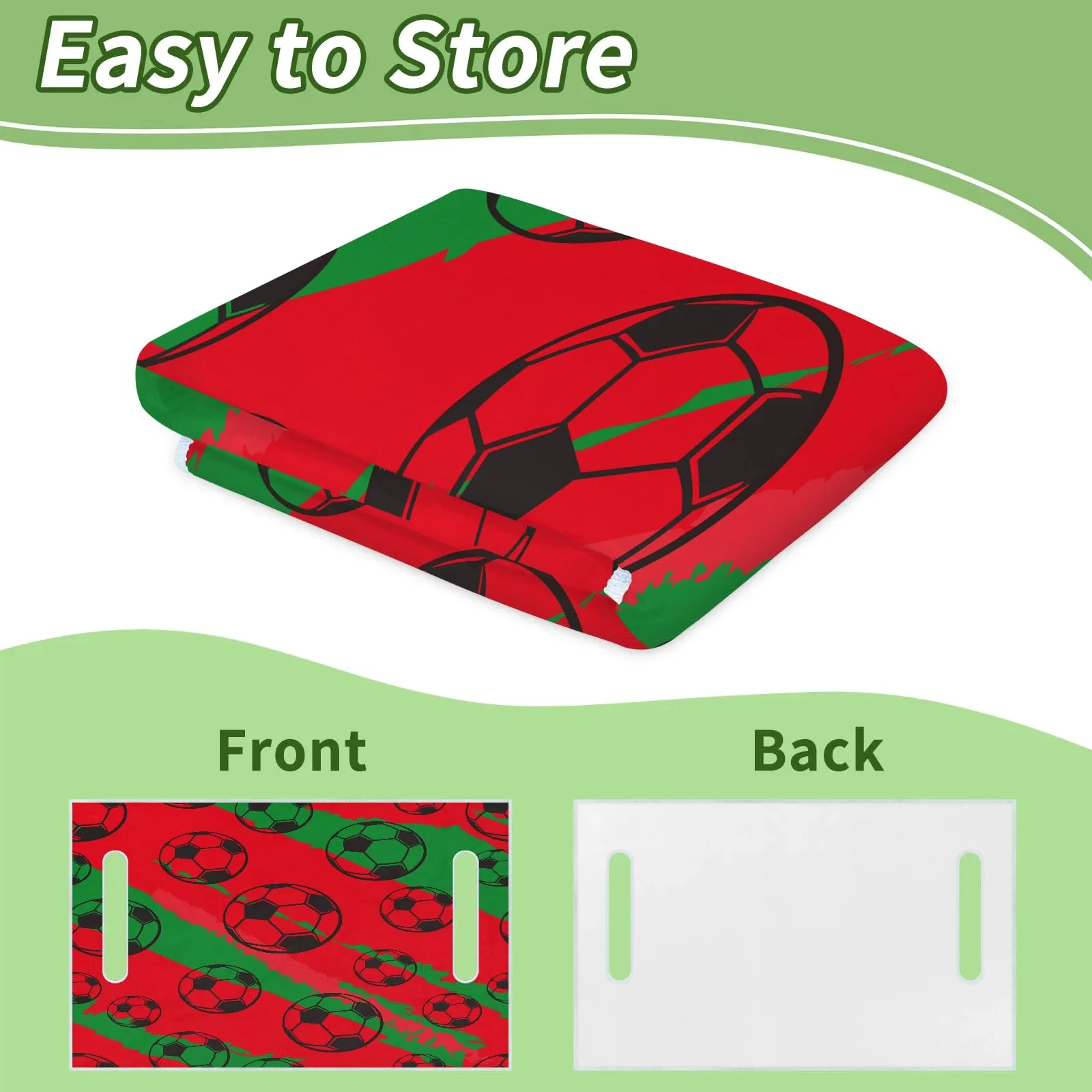 Tiveruda Golf Cart Seat Cover for Double Seats 51 x 31 in. image 4