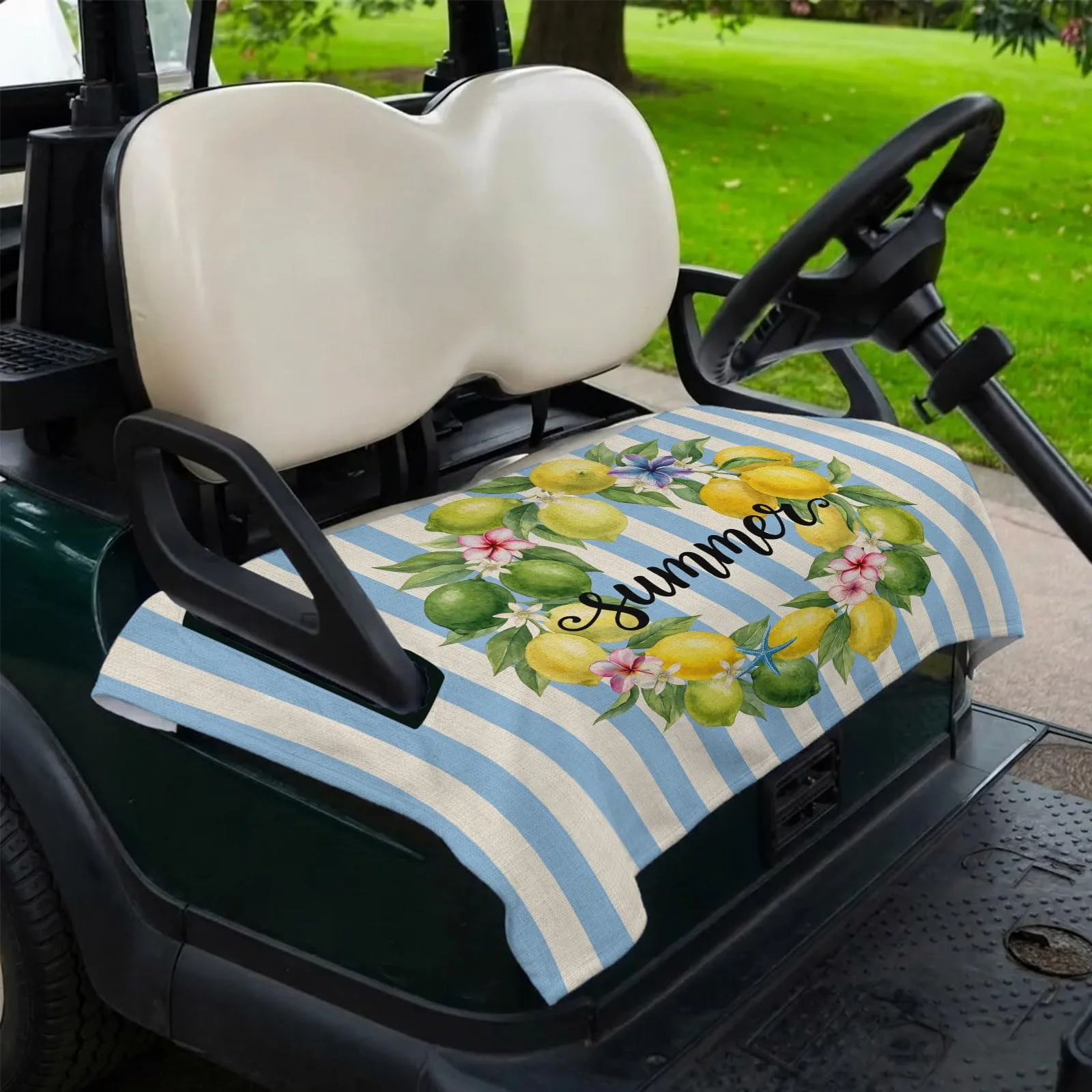 DecorLovee Microfiber Golf Cart Seat Cover 51 x 31 – DLE202606101781062736278031434 image 2