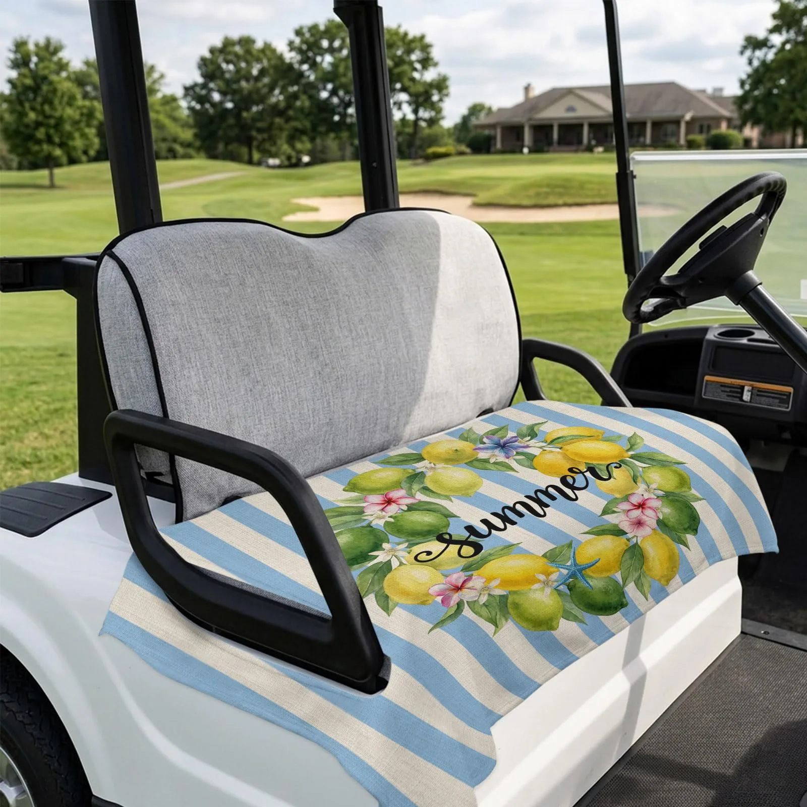 DecorLovee Microfiber Golf Cart Seat Cover 51 x 31 – DLE202606101781062736278031434 image 4