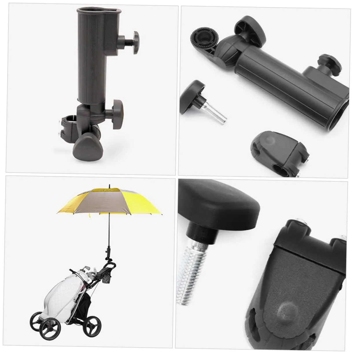 POPETPOP Golf Trolley Umbrella Holder Clamp image 2