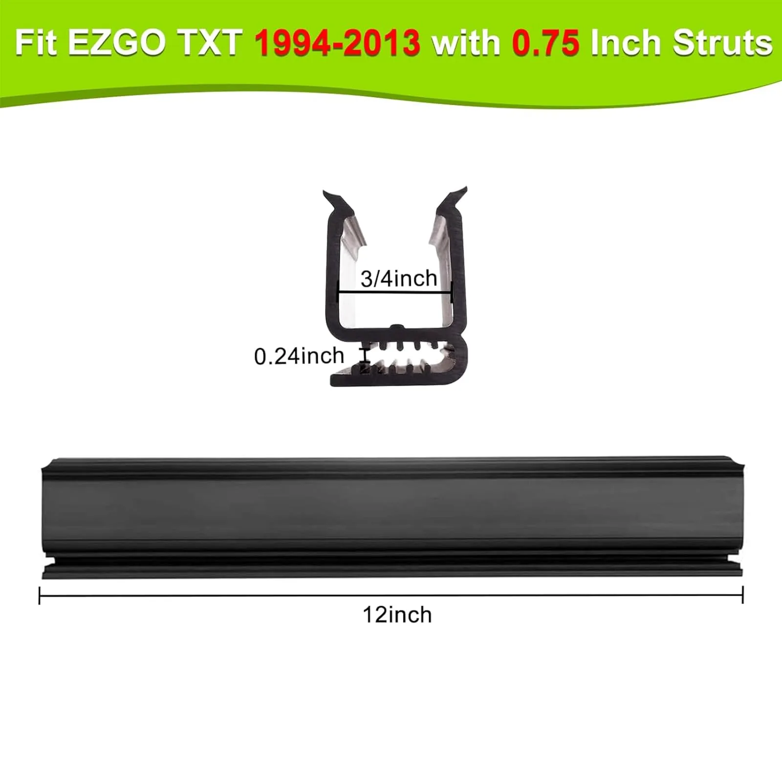 LEAPGOMAX Windshield Sash Clips for E-Z-GO TXT 1994–2013 image 2