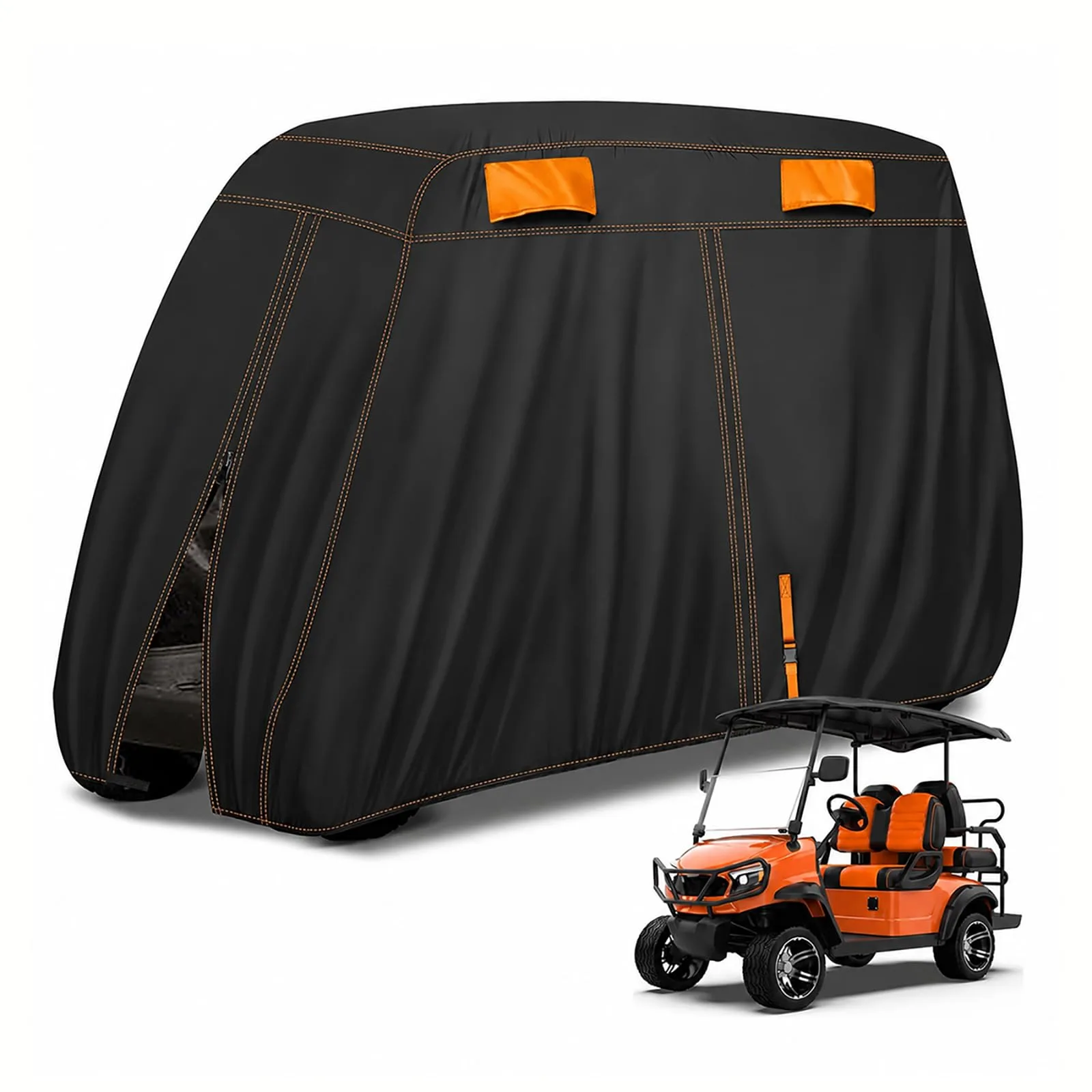 YNCTCWX Golf Cart Cover for TEKO EV TurboLite 2+2