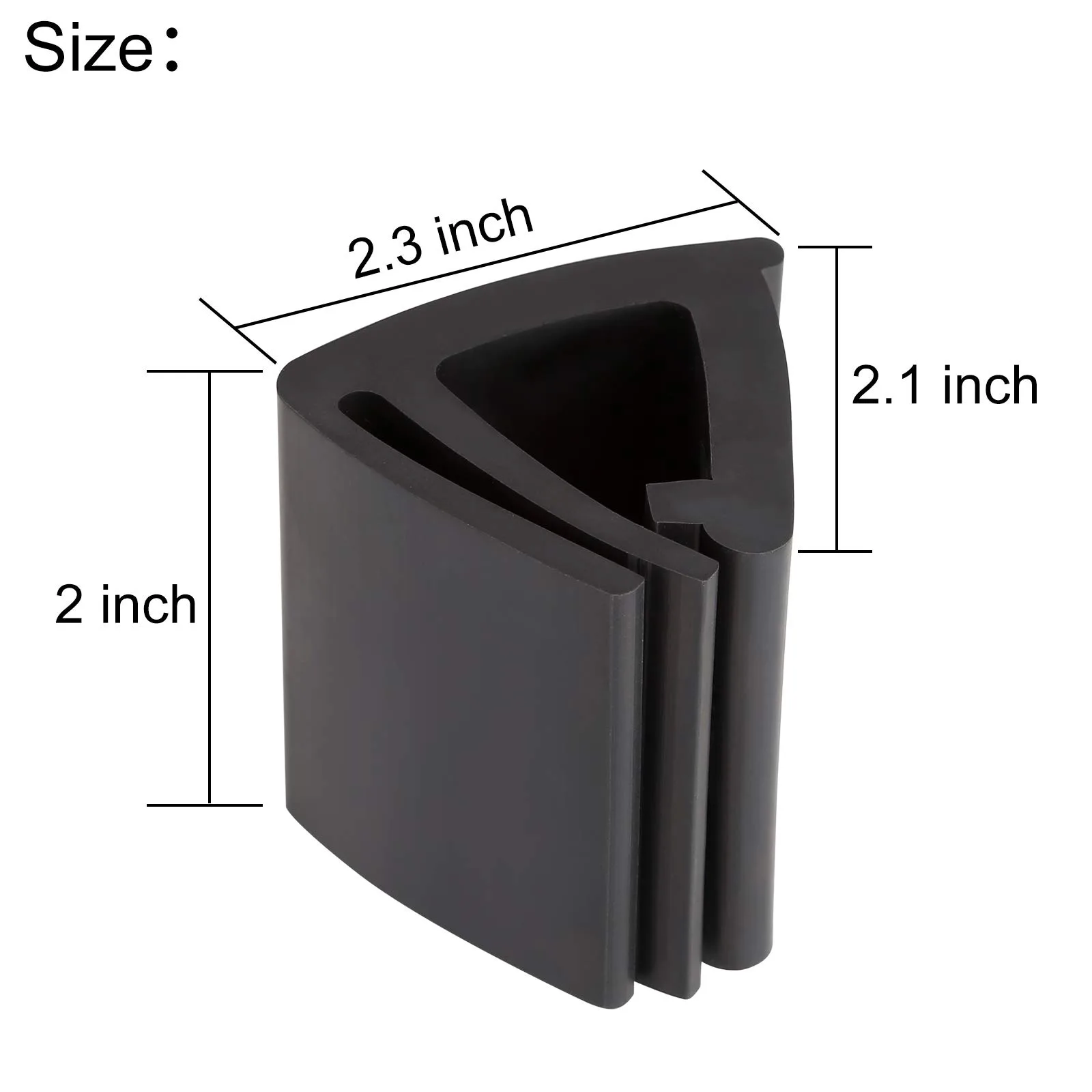 10L0L Golf Cart Upper Windshield Retaining Clips image 4