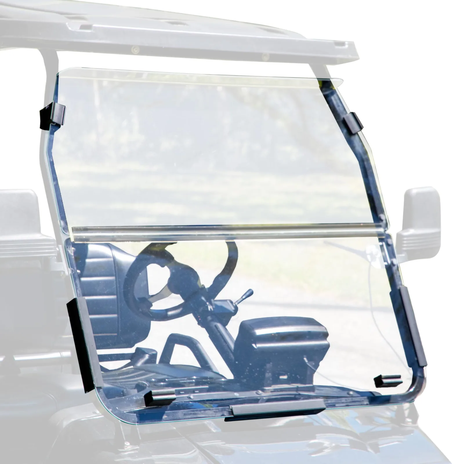 RedDot 09-221 Folding Windshield for Evolution Golf Carts
