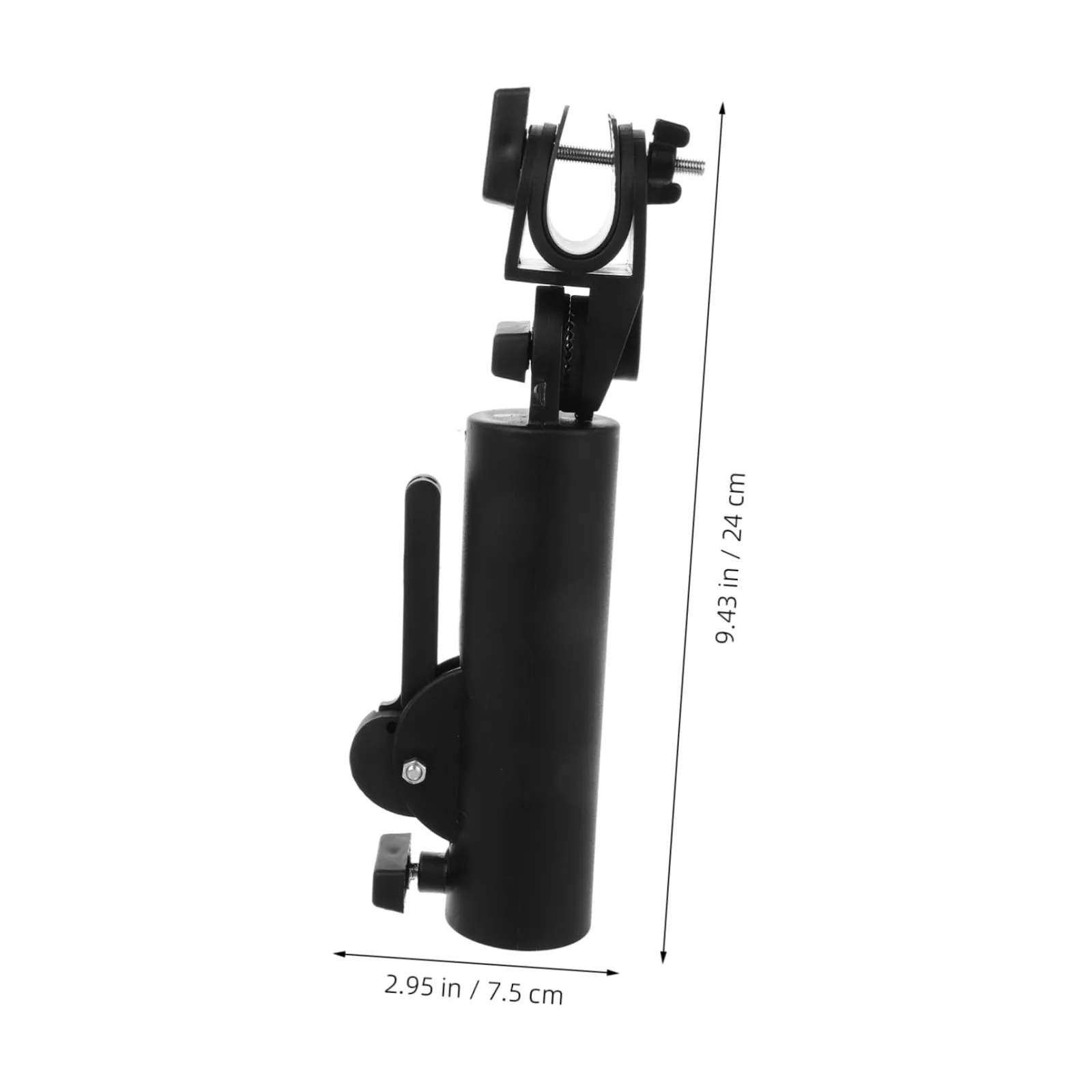GOOHOCHY Adjustable Golf Cart Umbrella Holder Clamp image 2