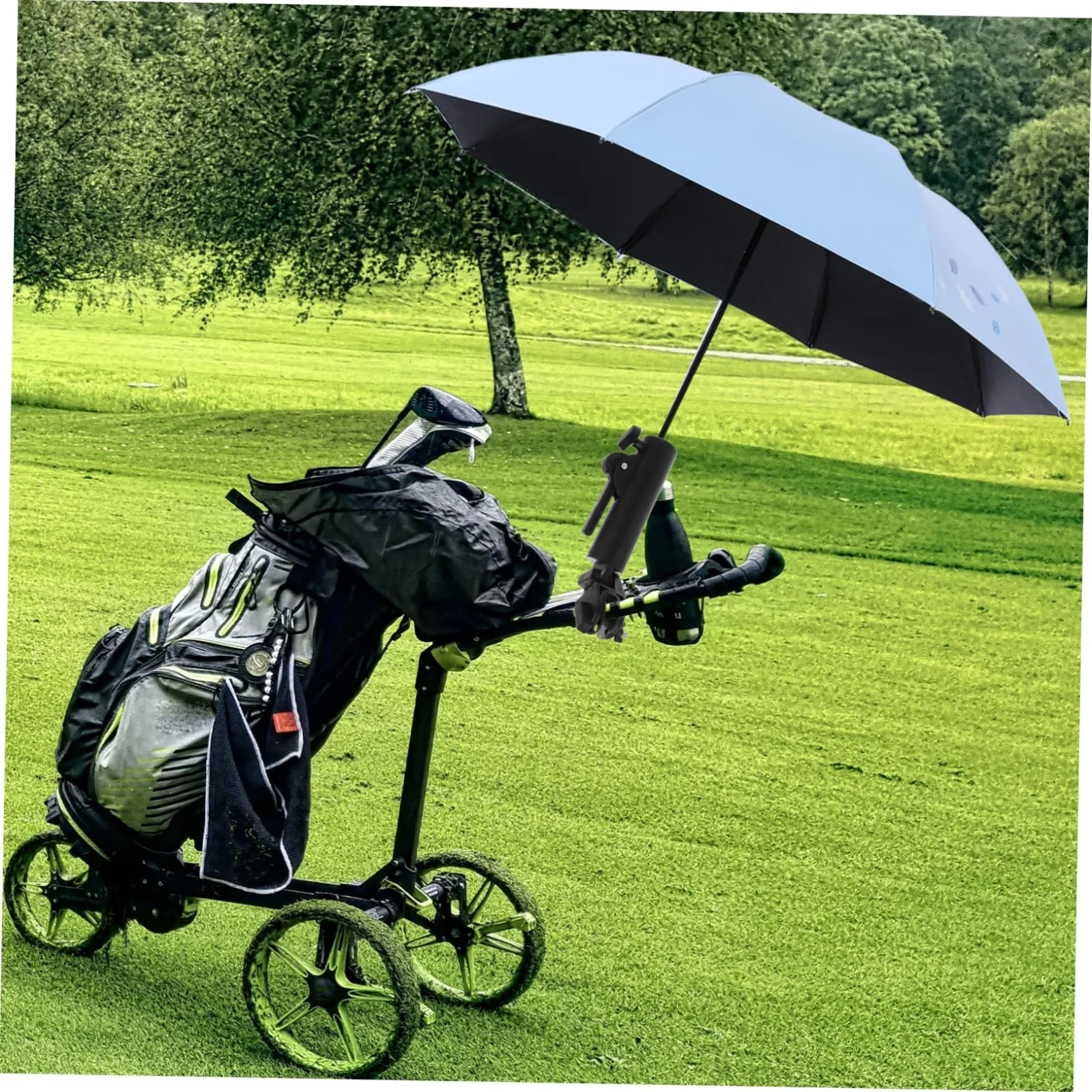 GOOHOCHY Adjustable Golf Cart Umbrella Holder Clamp image 4