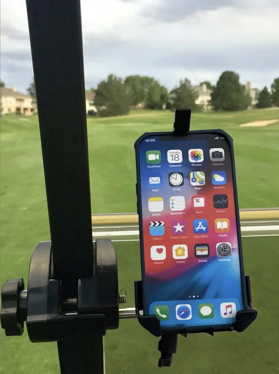 Caddie Buddy Golf Cart Phone Mount for Phones Over 2.8" image 2