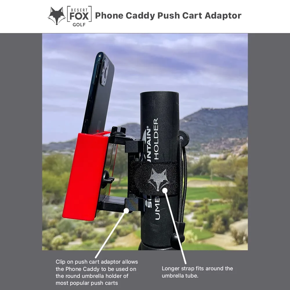 Desert Fox Golf Push Cart Adaptor for Phone Caddy image 4