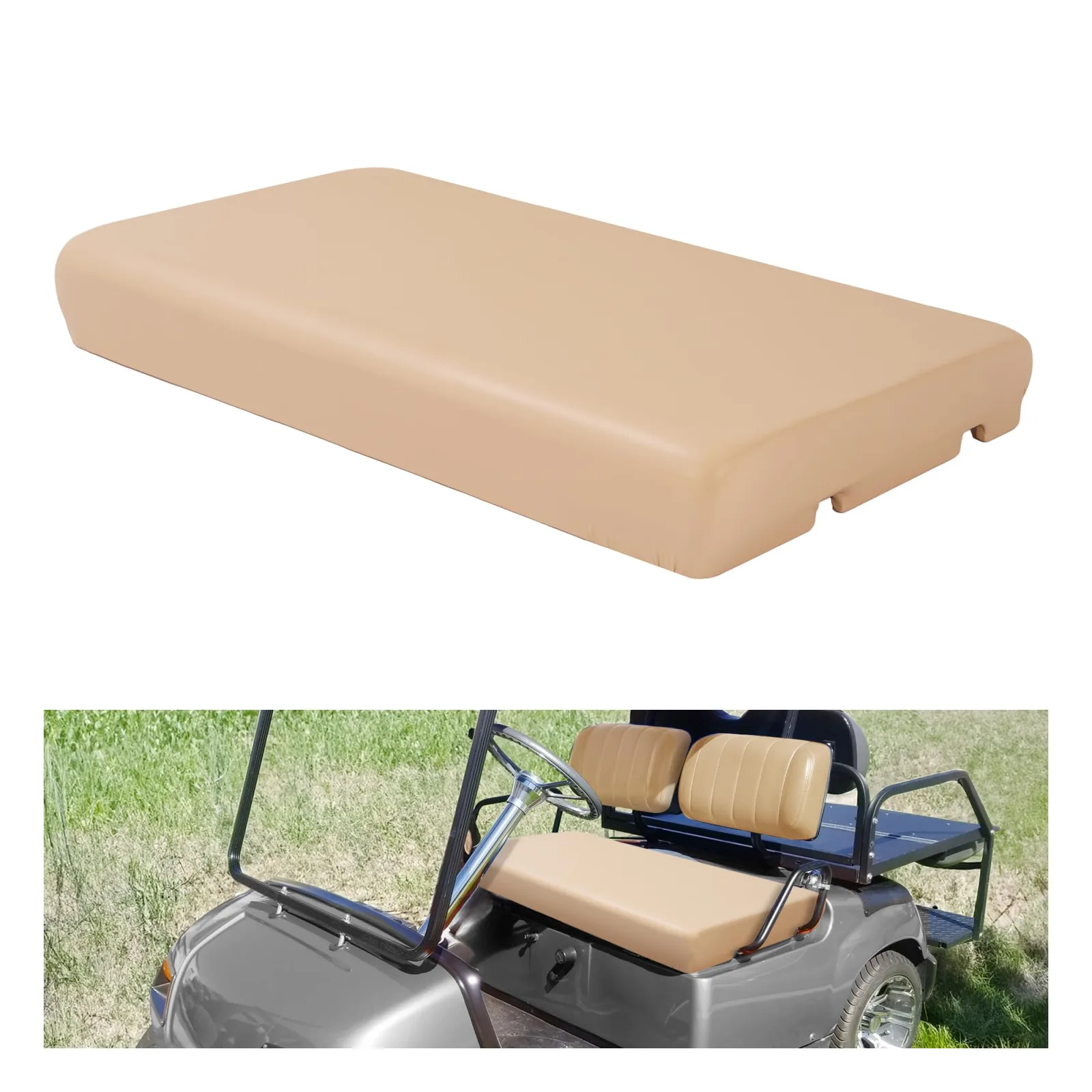 WUTIST GO-5076 Seat Bottom for Yamaha G16–G22 Golf Carts