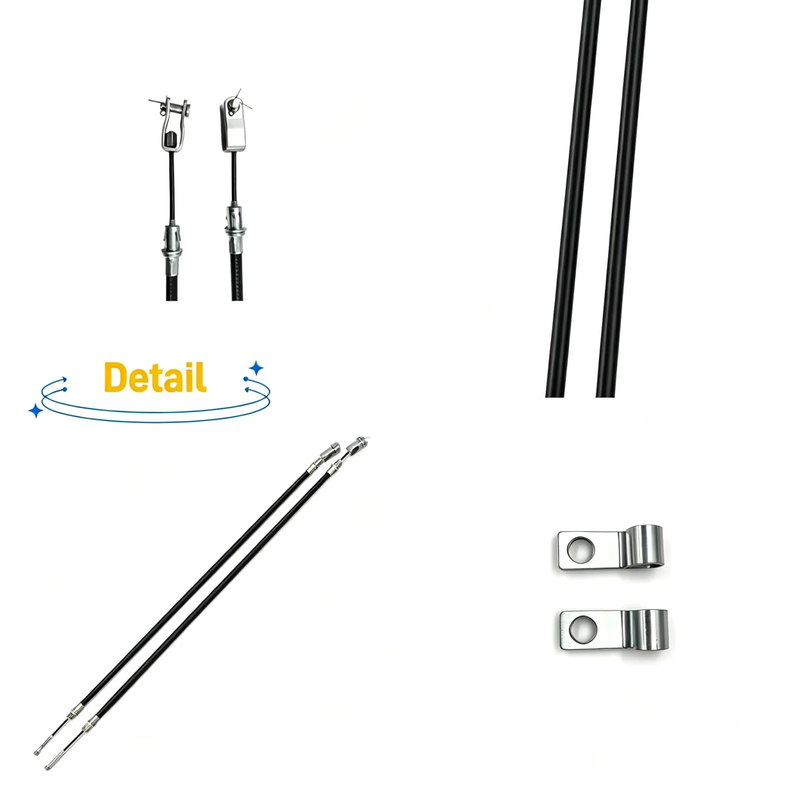 TIGYMSD Brake Cables for Club Car Precedent & Tempo image 3