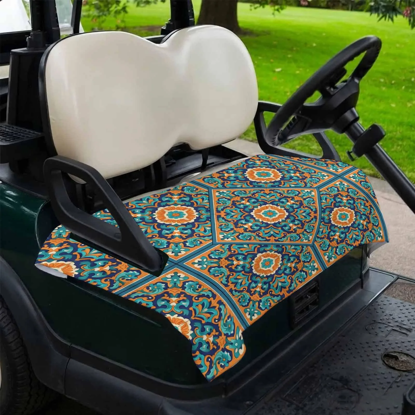 DecorLovee Golf Cart Seat Cover, 51 x 31 in image 2