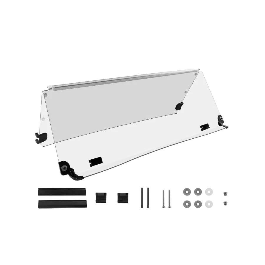VPAHub Clear Foldable Windshield for E-Z-GO TXT 1995-2013