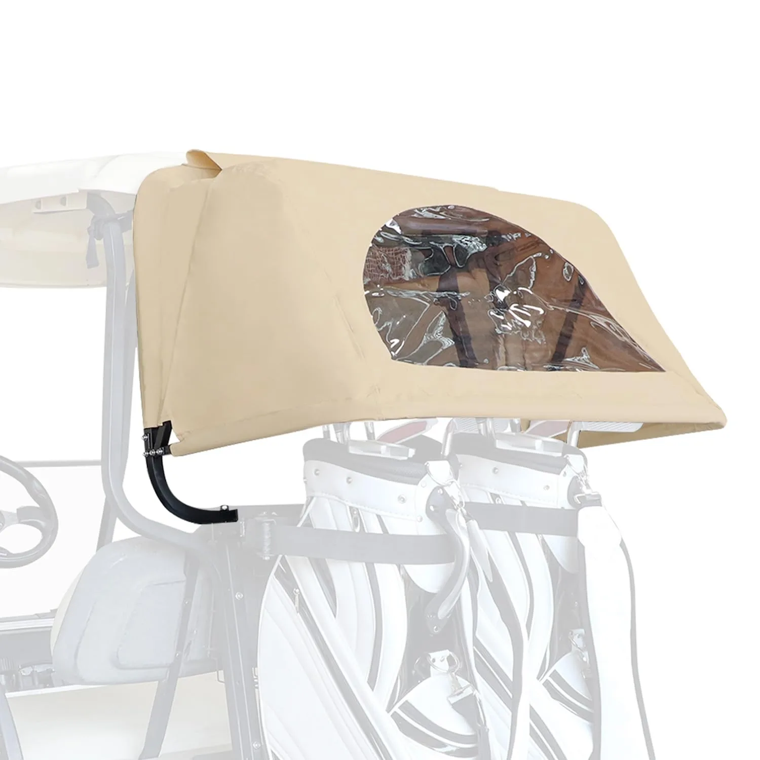 CartClan CT-0112 Rear Golf Cart Bag Rain Cover Kit