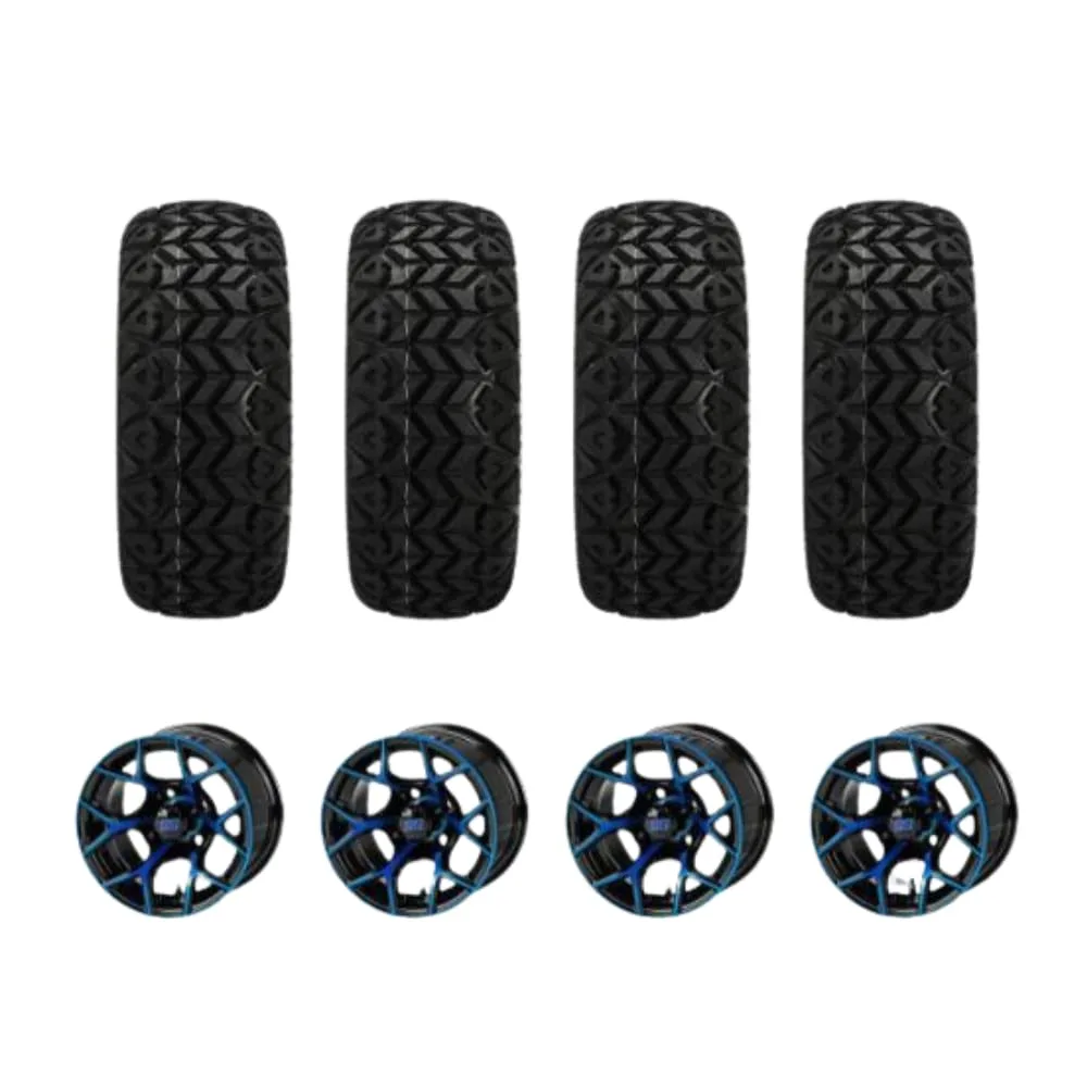 REVENGE 12-Inch Golf Cart Wheels and Tires Set of 4 image 2