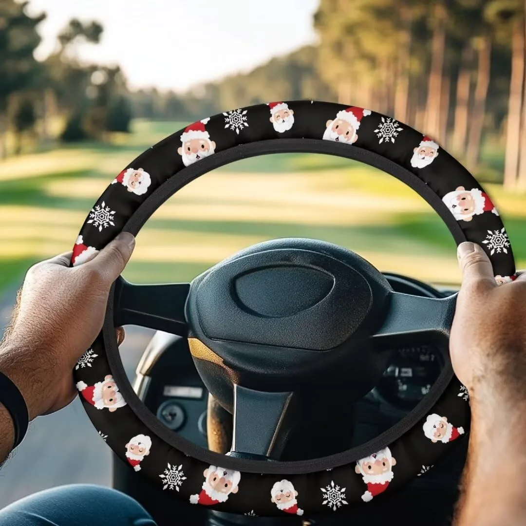FUIALDOLG Golf Cart Steering Wheel Cover 13-14 Inch image 2