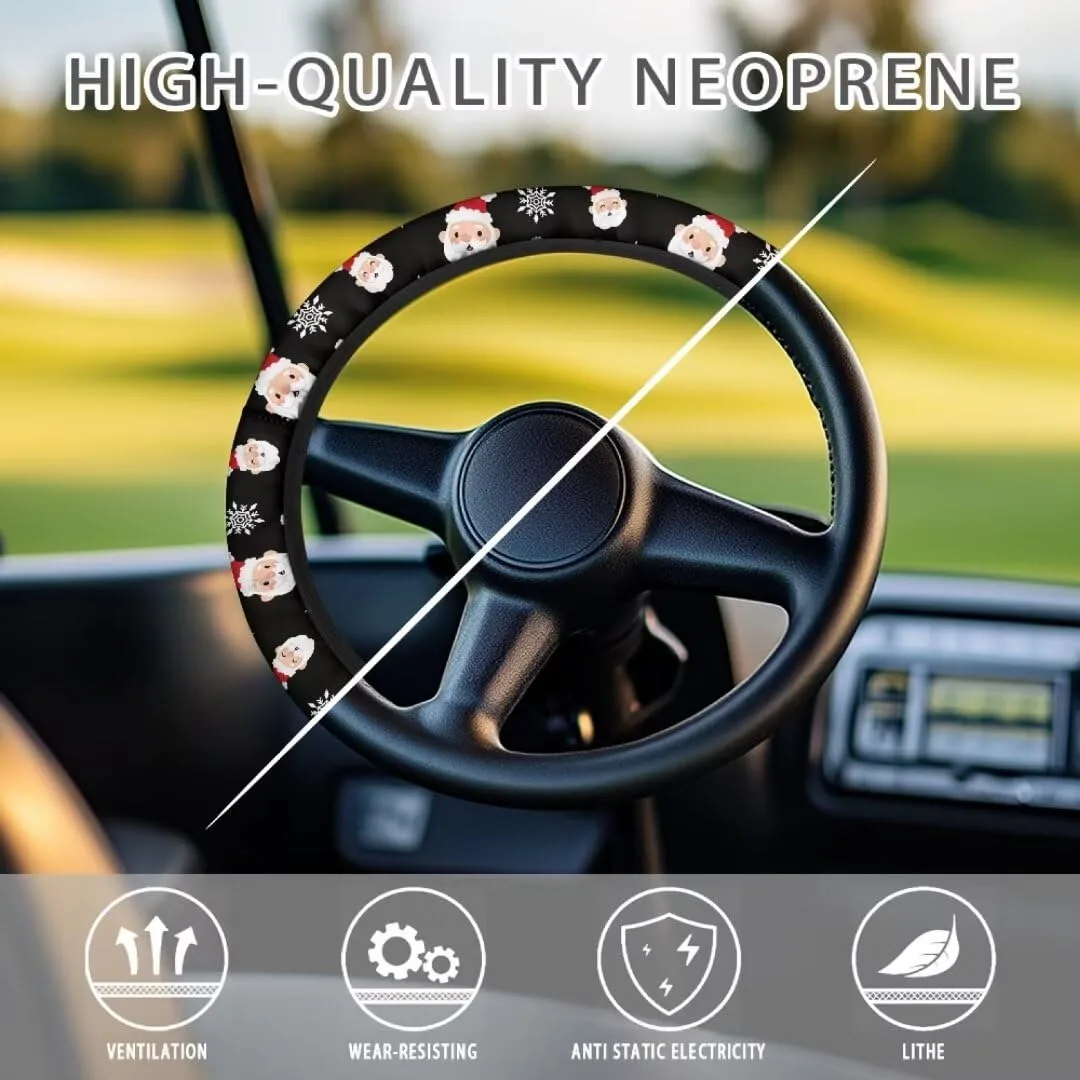 FUIALDOLG Golf Cart Steering Wheel Cover 13-14 Inch image 4