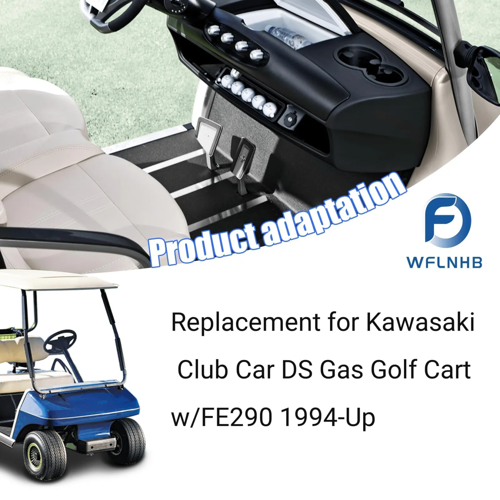 WFLNHB Engine Parts Assembly for Club Car DS FE290 image 3