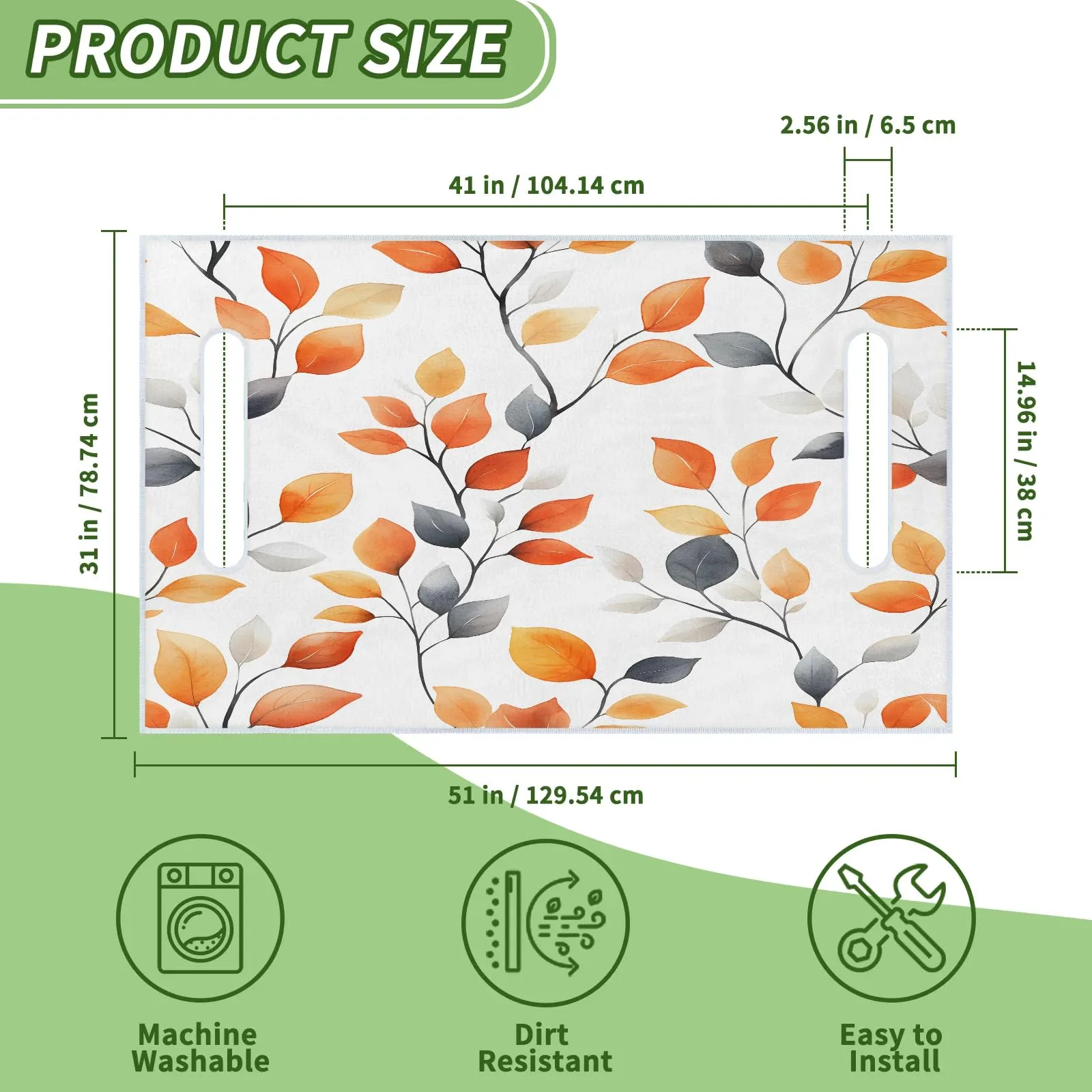 Tiveruda Golf Cart Seat Cover for Double Seats, 51 x 31 in image 2