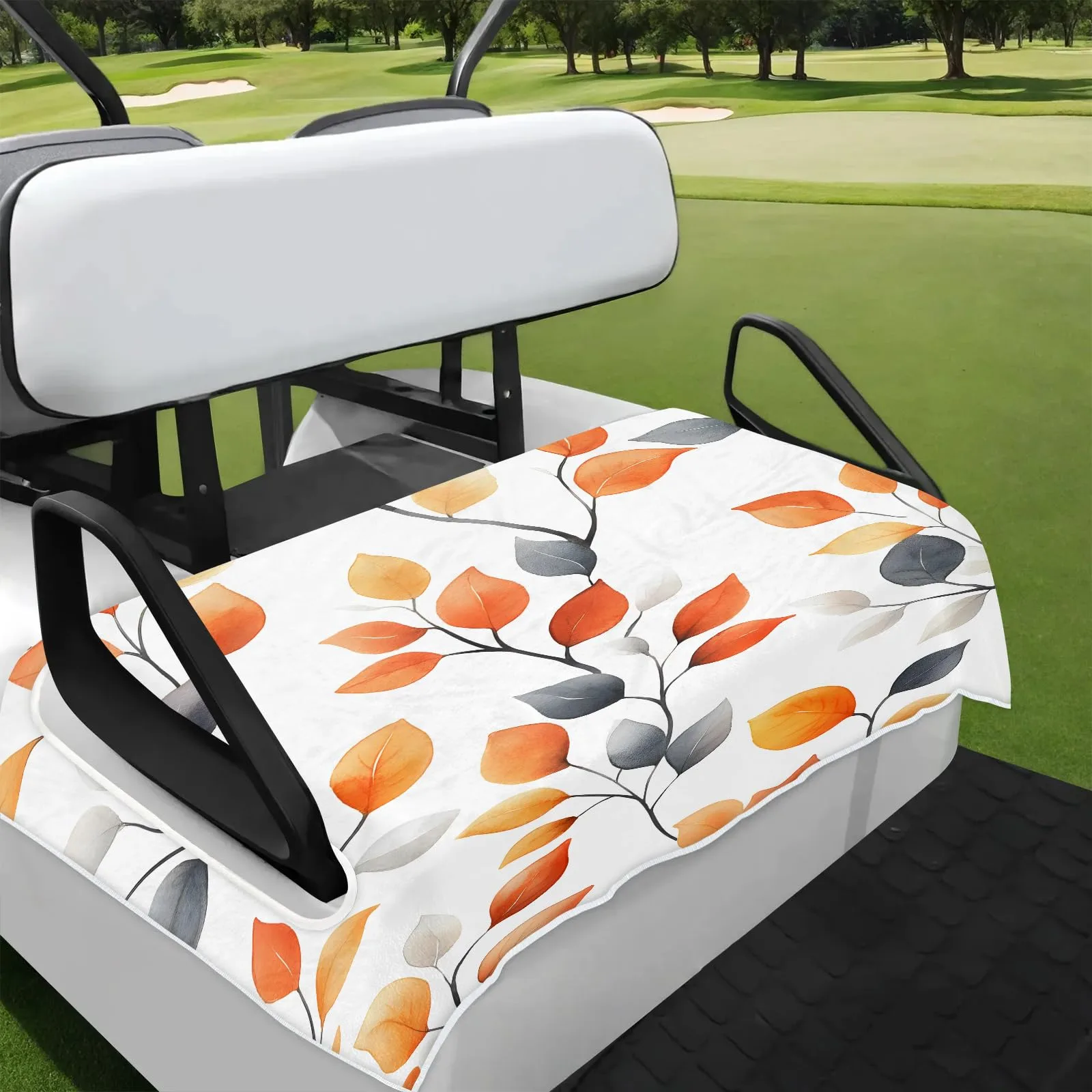 Tiveruda Golf Cart Seat Cover for Double Seats, 51 x 31 in