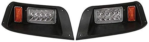 RHOX LED Headlights with Bezels for E-Z-GO TXT
