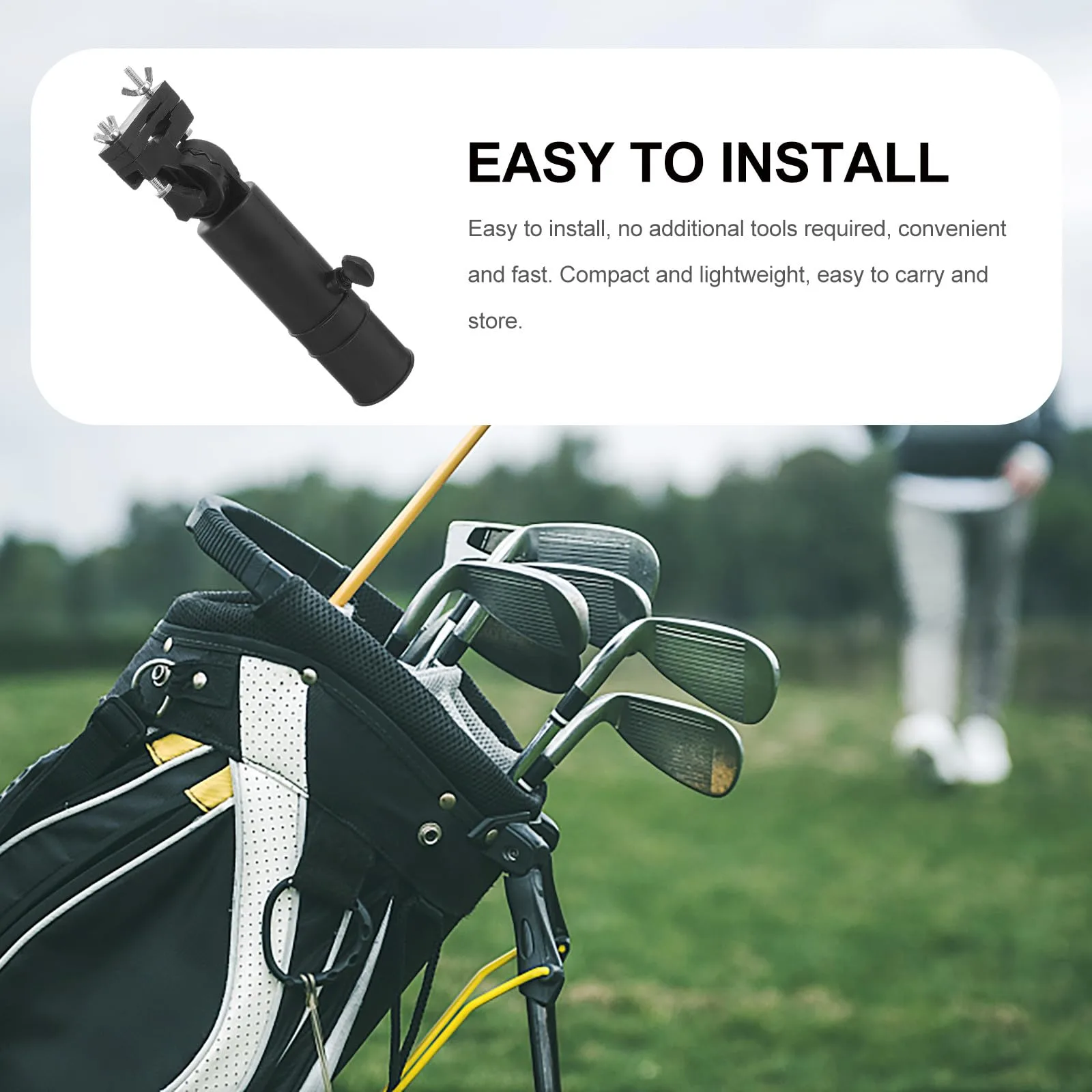 Cabilock Adjustable Golf Cart Umbrella Holder 182O08HR3C406MCV image 3