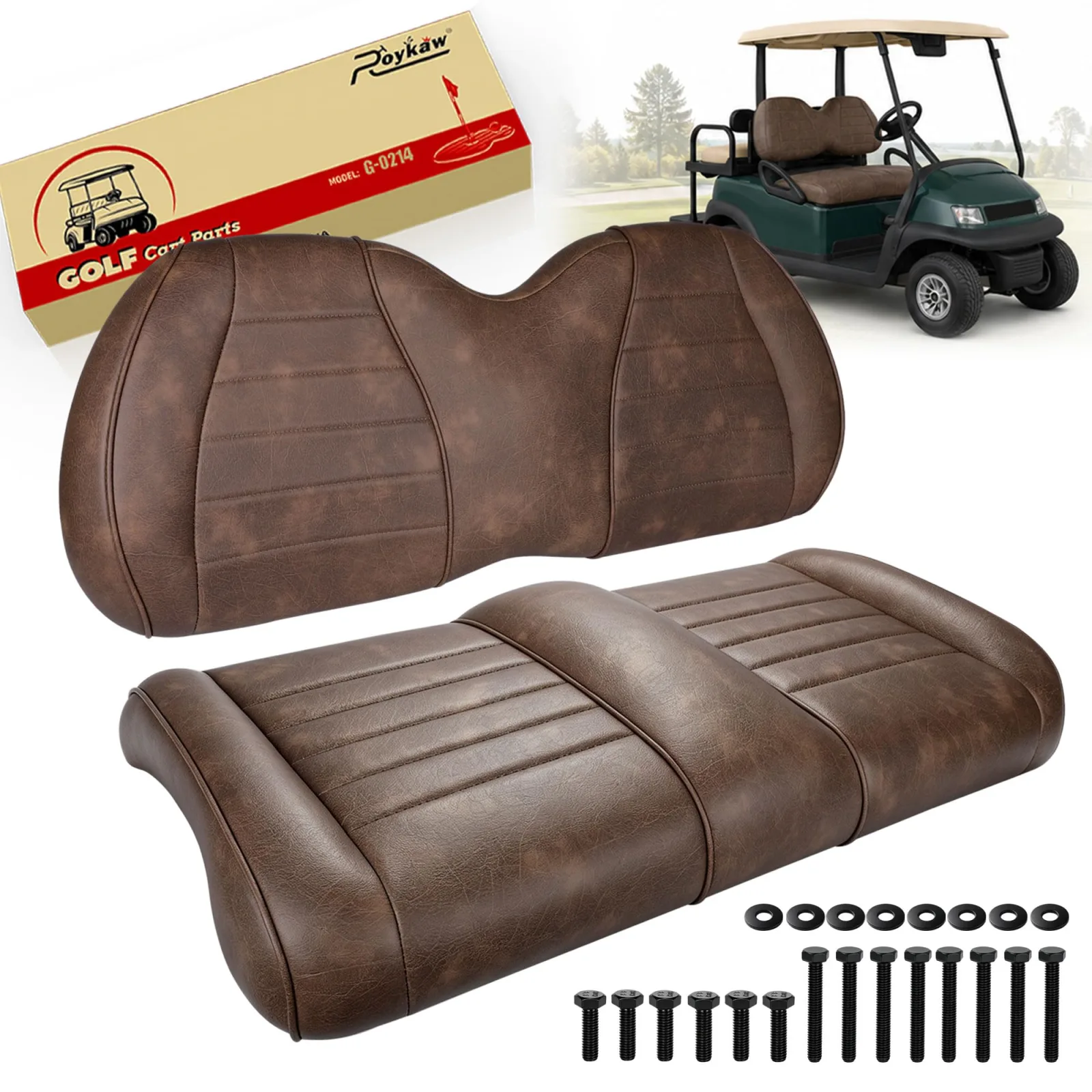 Roykaw Club Car Precedent Front Seat Cushion Set ROY0698