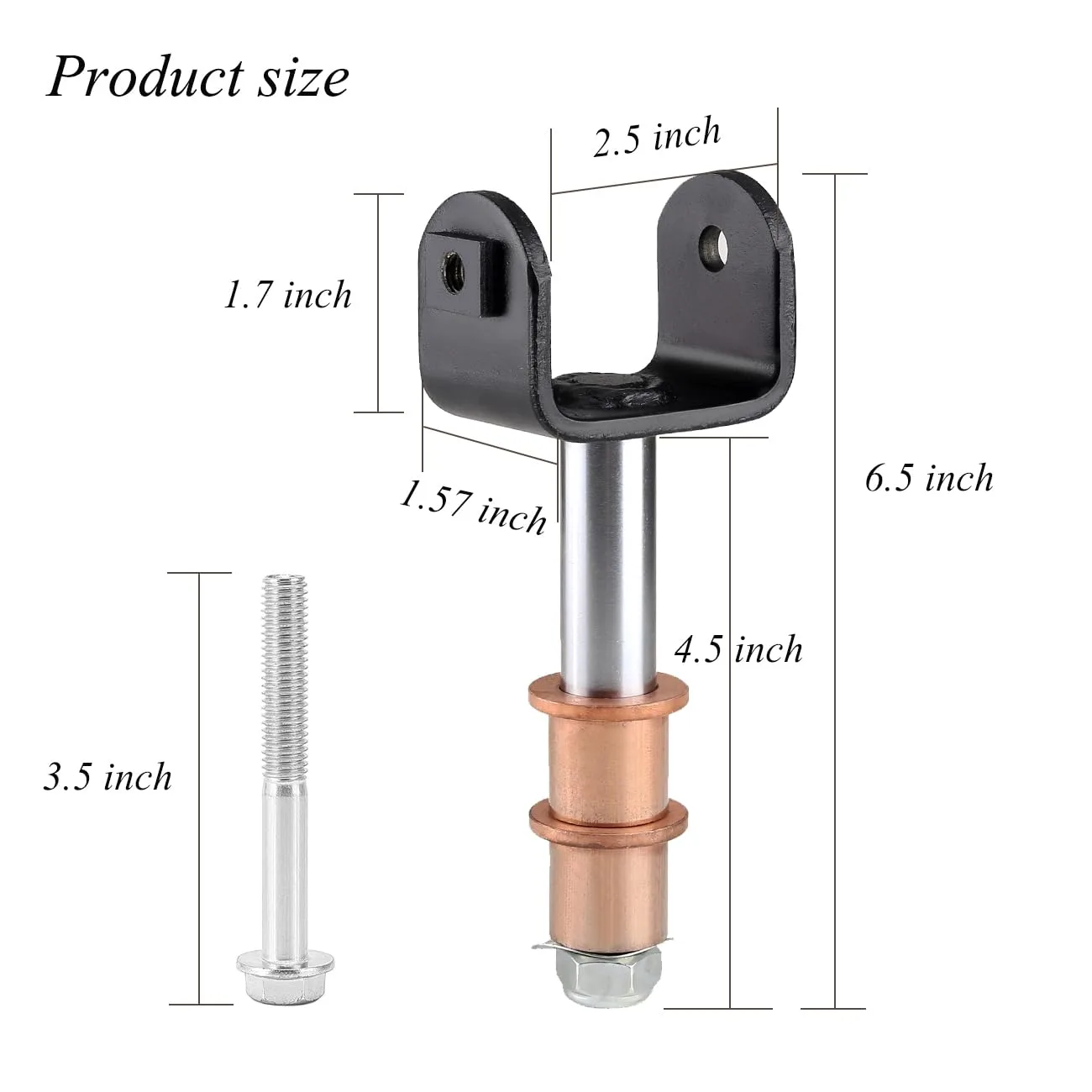 10L0L King Pin Kit for Club Car Precedent 2004-Up image 4