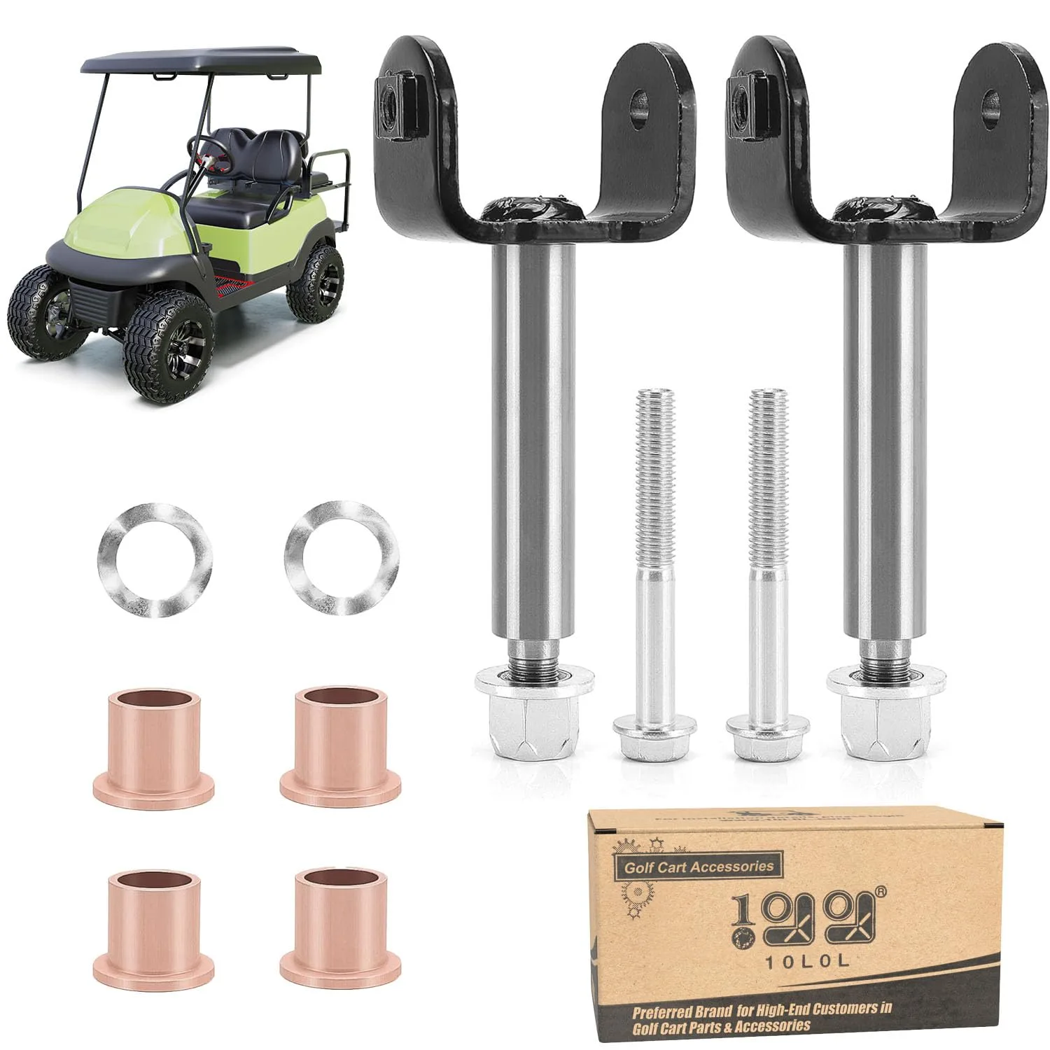 10L0L King Pin Kit for Club Car Precedent 2004-Up
