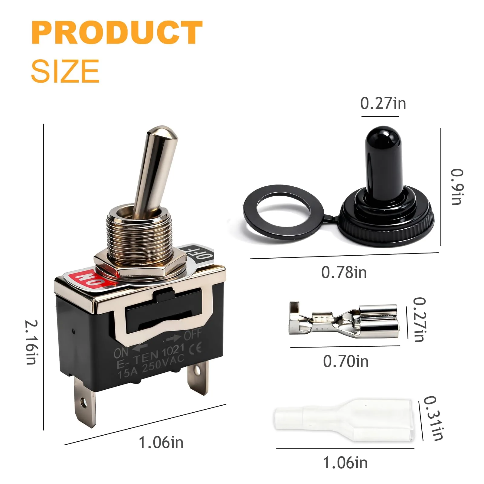 Anxingo Tow Run Switch for Club Car Precedent 2004+ (102511101) image 2