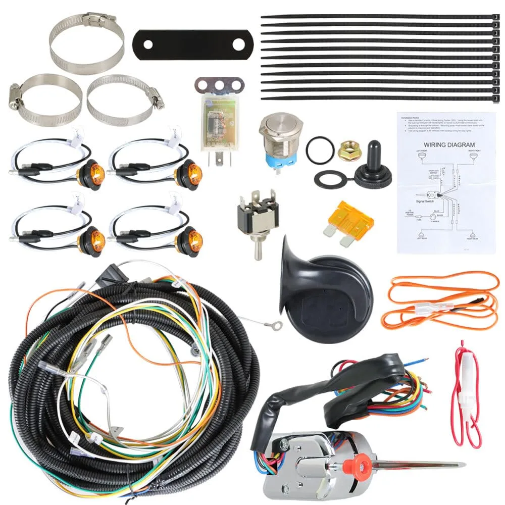 Universal ATV UTV Turn Signal and Horn Kit Mod-G33S-2787