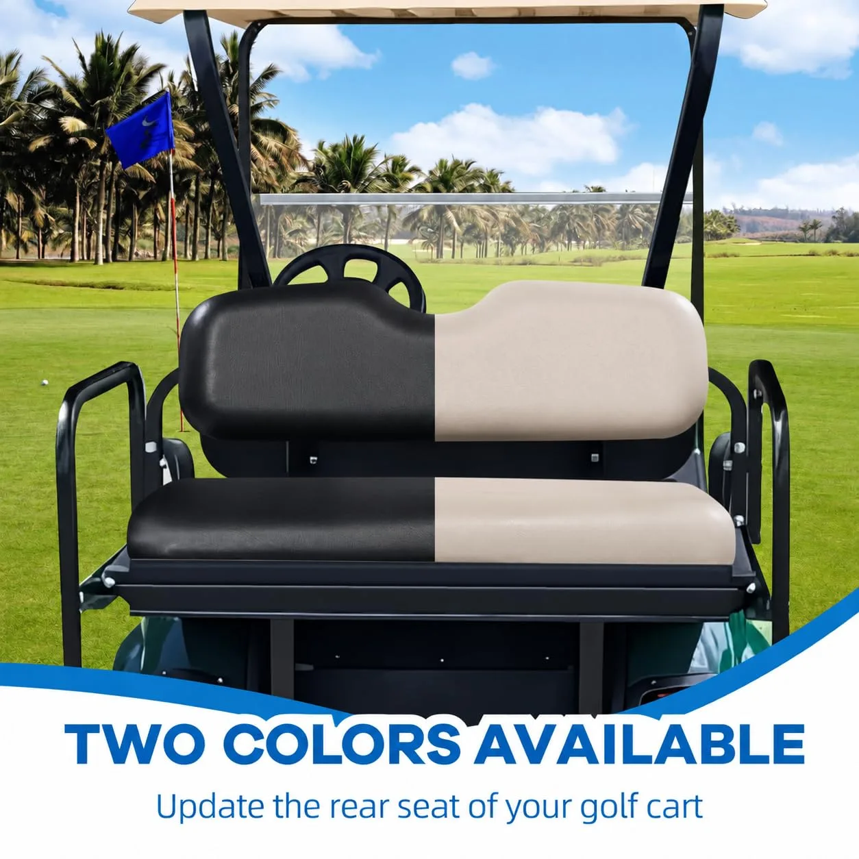 VPAHub R-RSKSB Rear Seat Kit for E-Z-GO RXV image 3