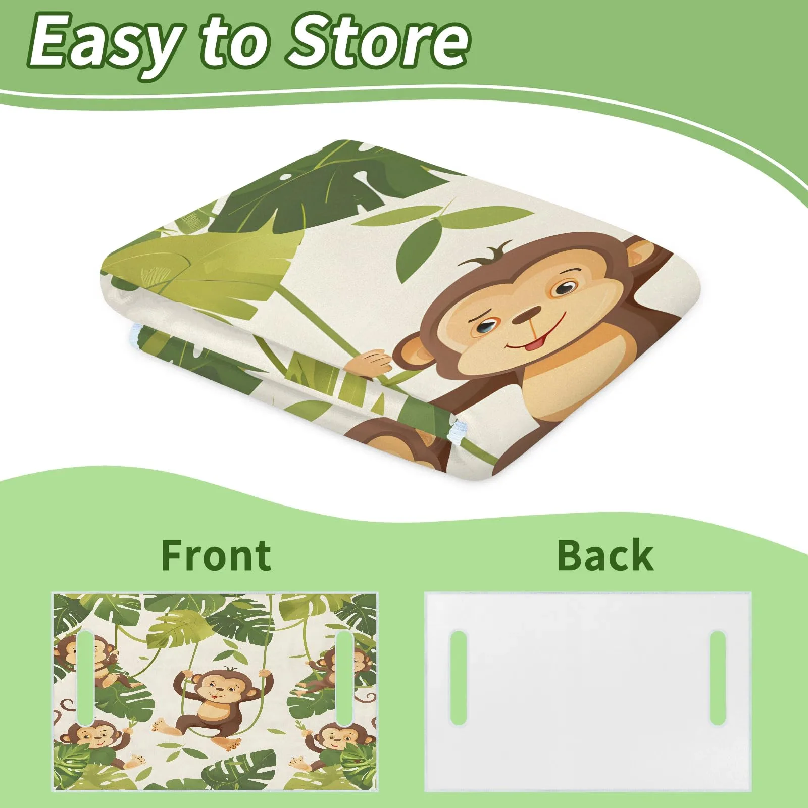 Tiveruda Golf Cart Seat Cover for Double Seats, 51 x 31 in image 4