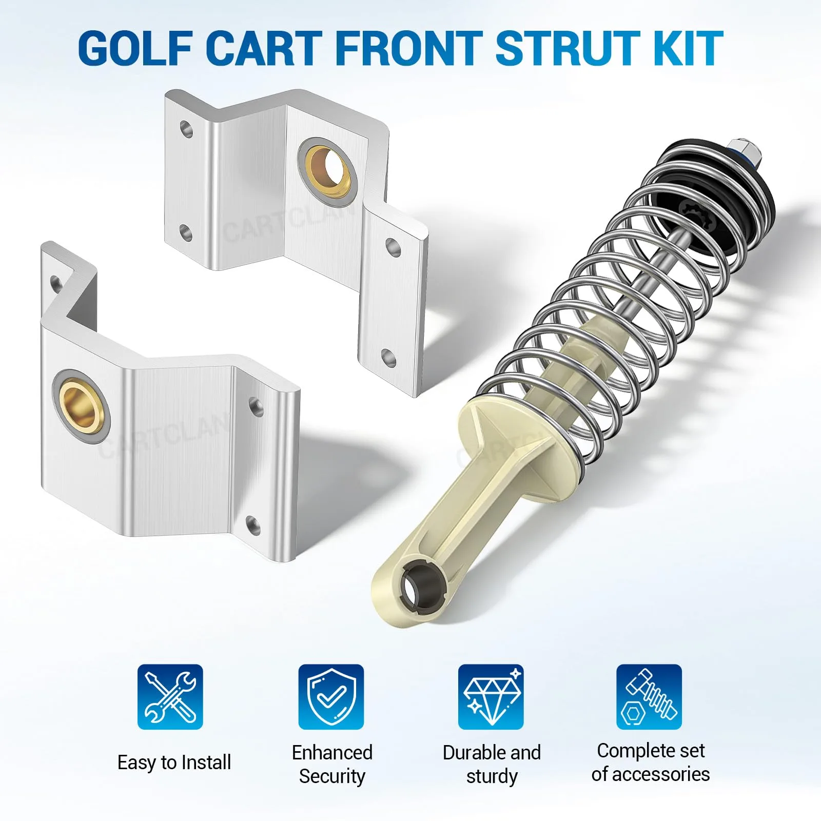 CartClan Club Car DS Accelerator Pedal Rebuild Kit CT-0176 image 3