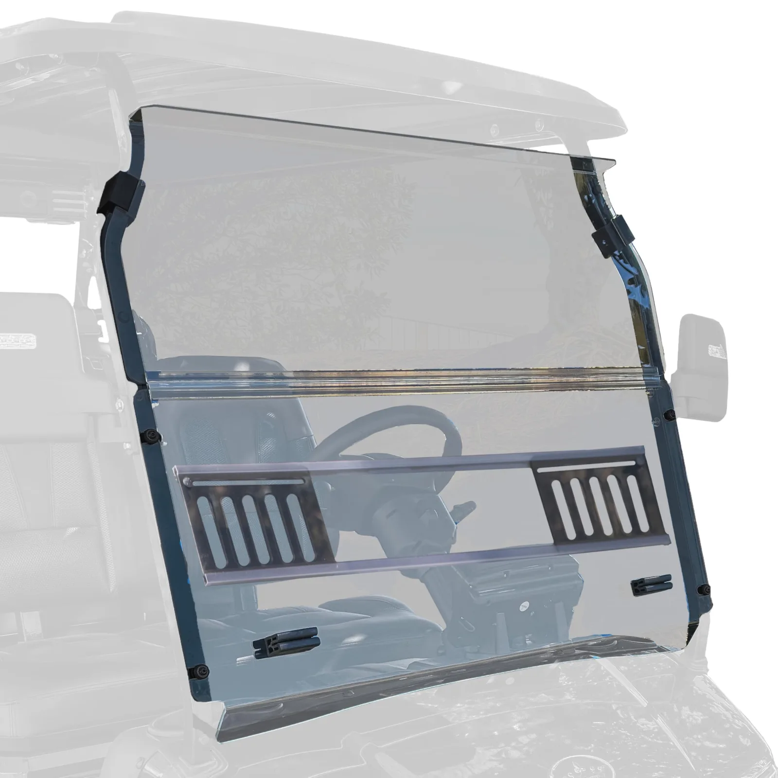 RED DOT Vented Windshield for Evolution D5 Golf Carts