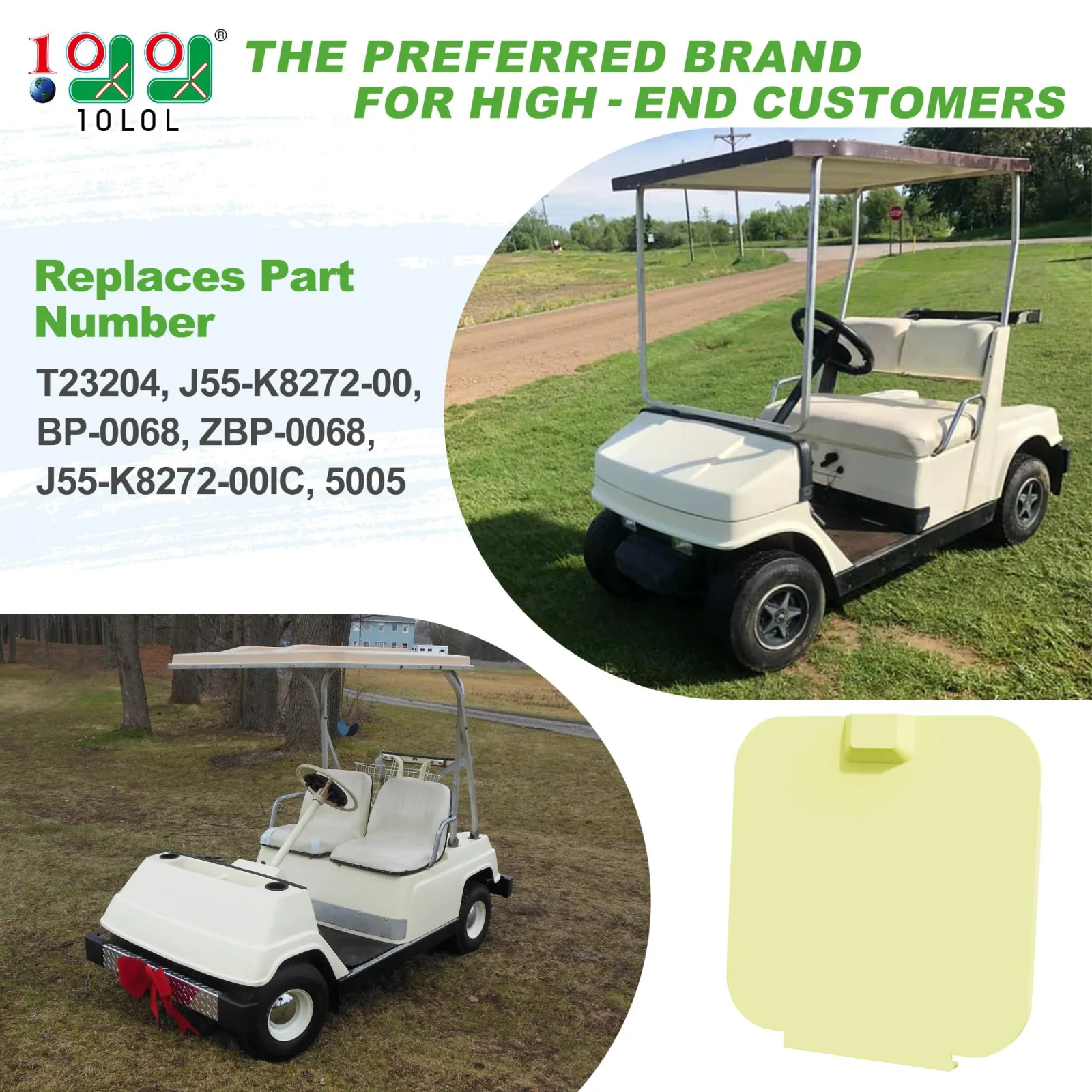 10L0L BP-0068 Fuel Inlet Cover for Yamaha G2/G9 image 2