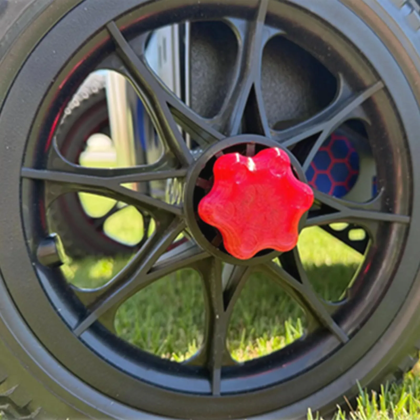 Generic Wheel Axle Nut Knobs for Zuca Disc Golf Carts image 2