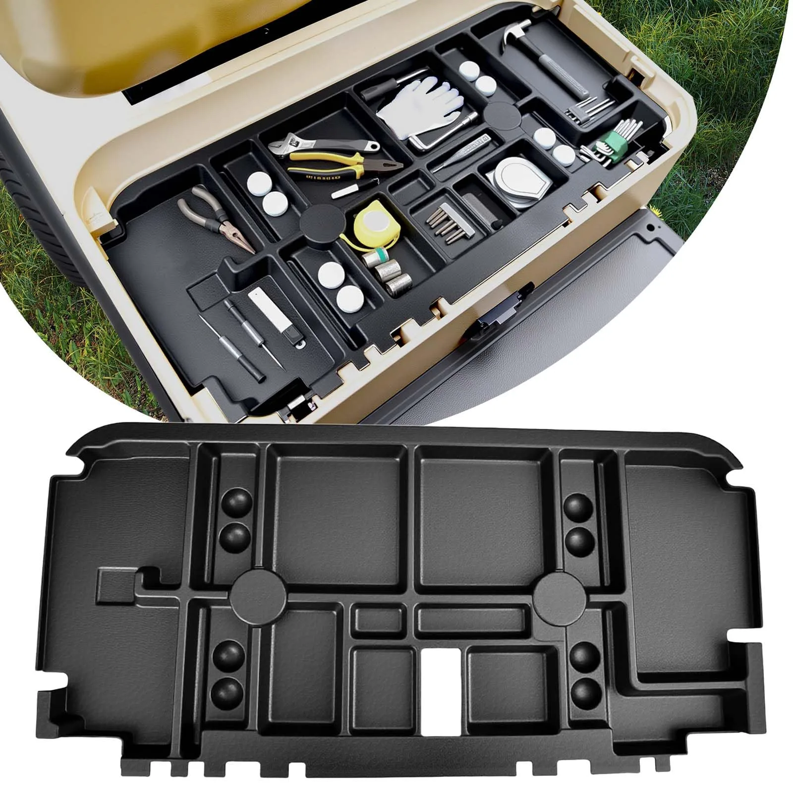 HEOHOU Underseat Storage Tray for Club Car Precedent