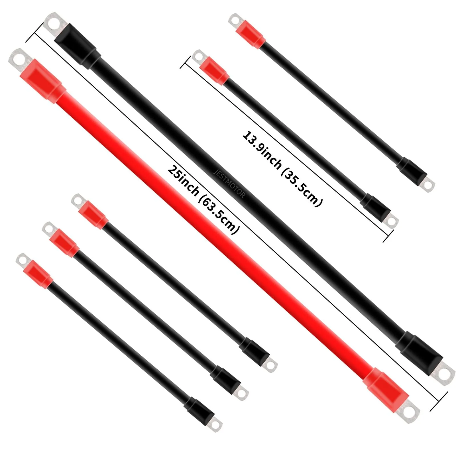 JESTMOTOR Battery Cable Kit for Club Car Precedent image 2