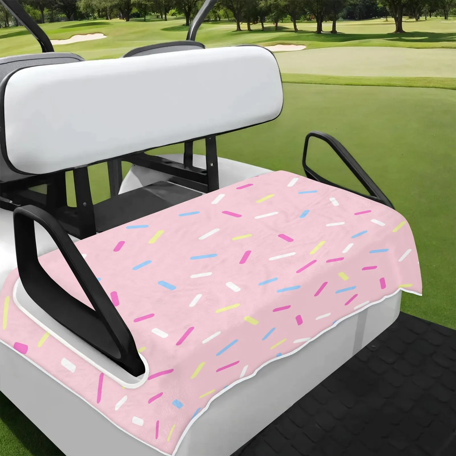 Tiveruda Golf Cart Seat Cover for Double Seats