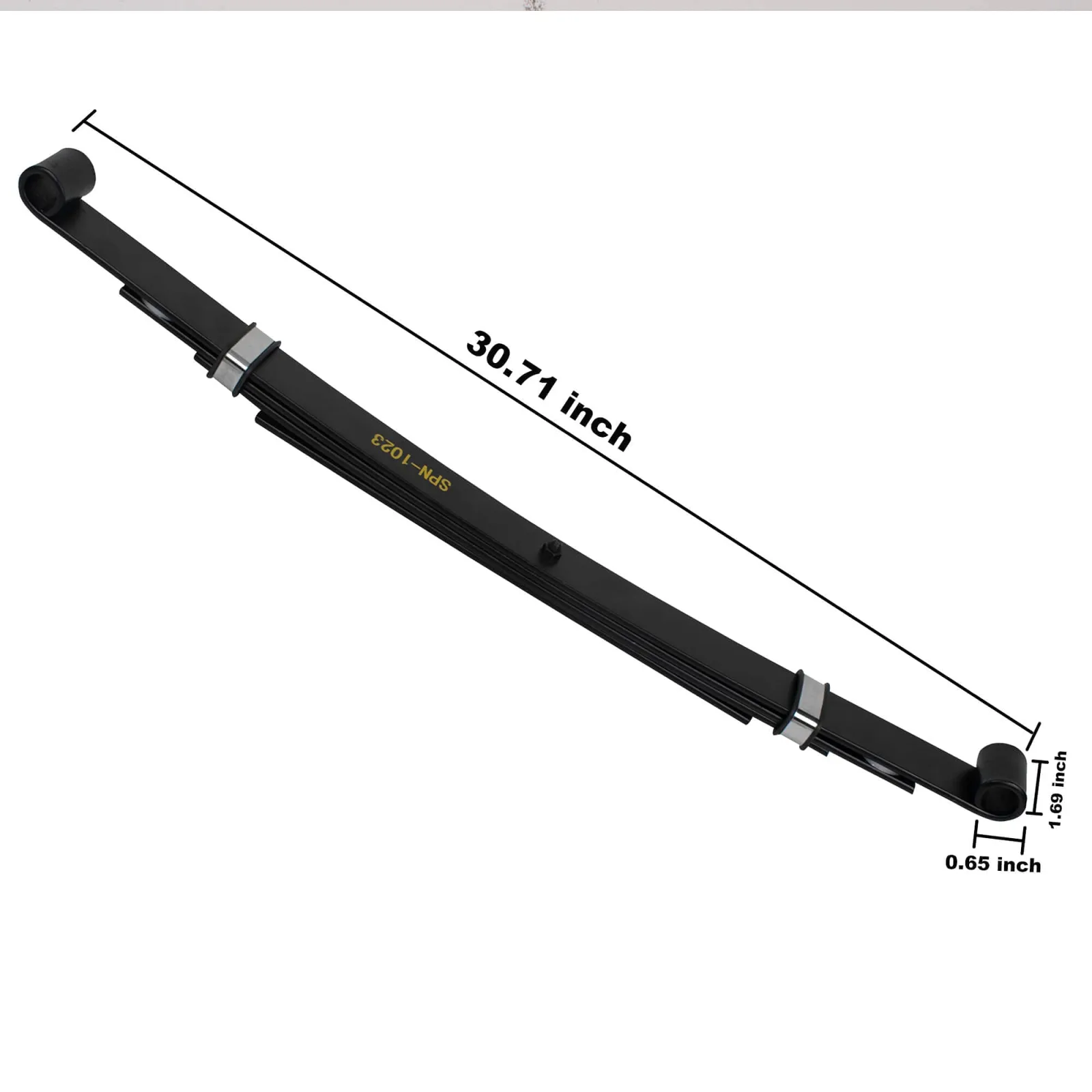 NOKINS Rear 4-Leaf Spring Kit for Club Car Precedent image 3