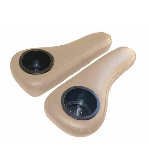 3G K1483 Beige Rear Seat Arm Rests for Golf Carts image 4