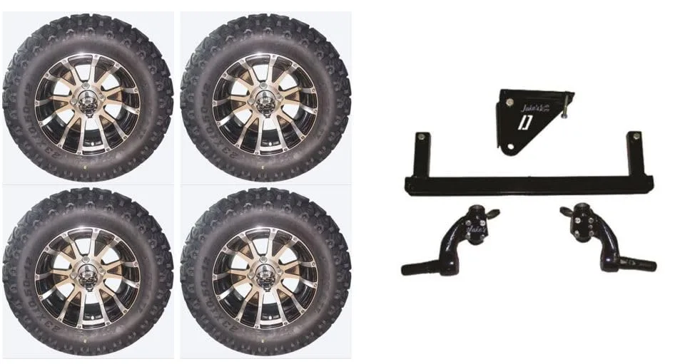 3G 6-Inch Lift Kit with Wheels for Yamaha G29/Drive 2007-16