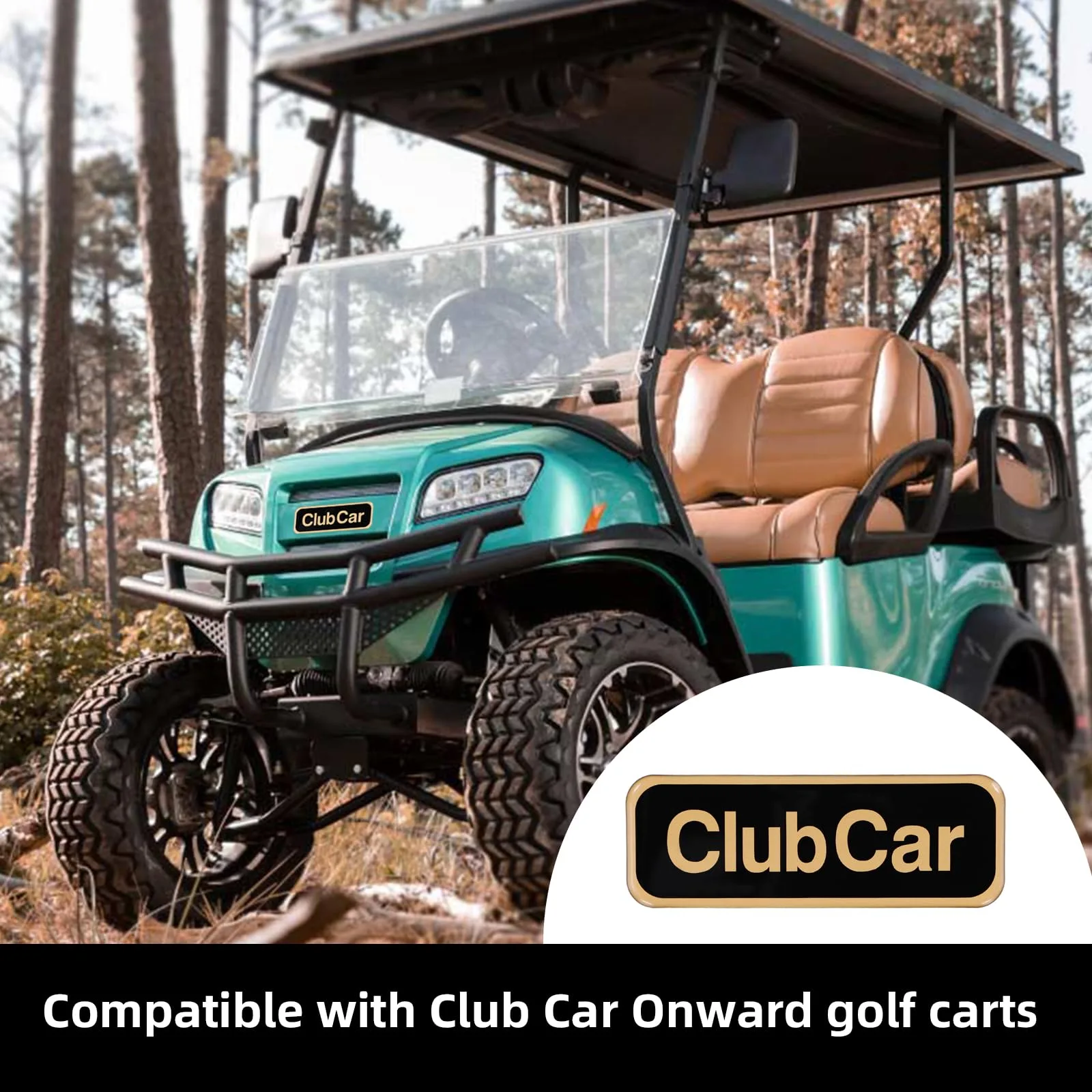 Roykaw G-0654 Front Emblem for Club Car Onward image 4