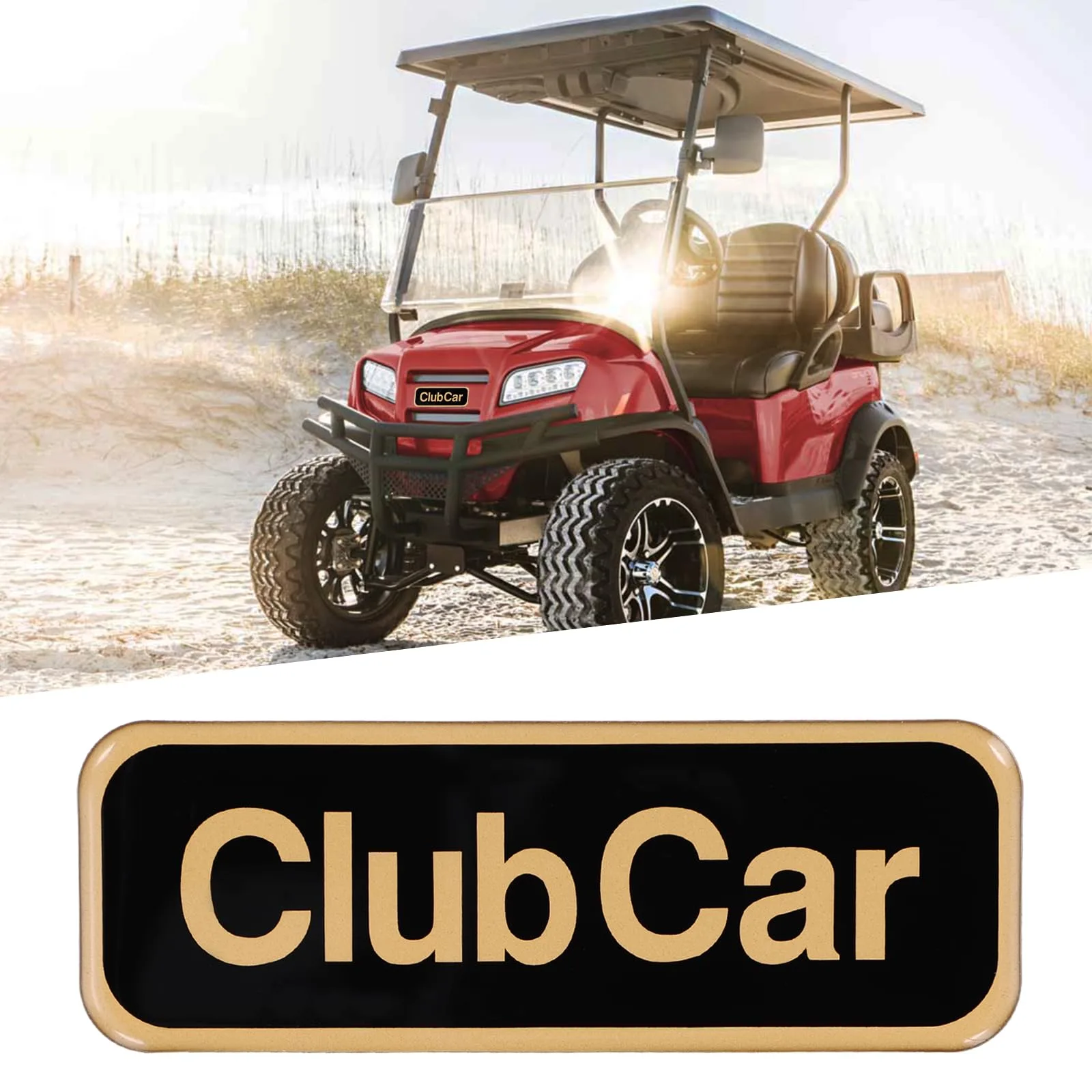 Roykaw G-0654 Front Emblem for Club Car Onward