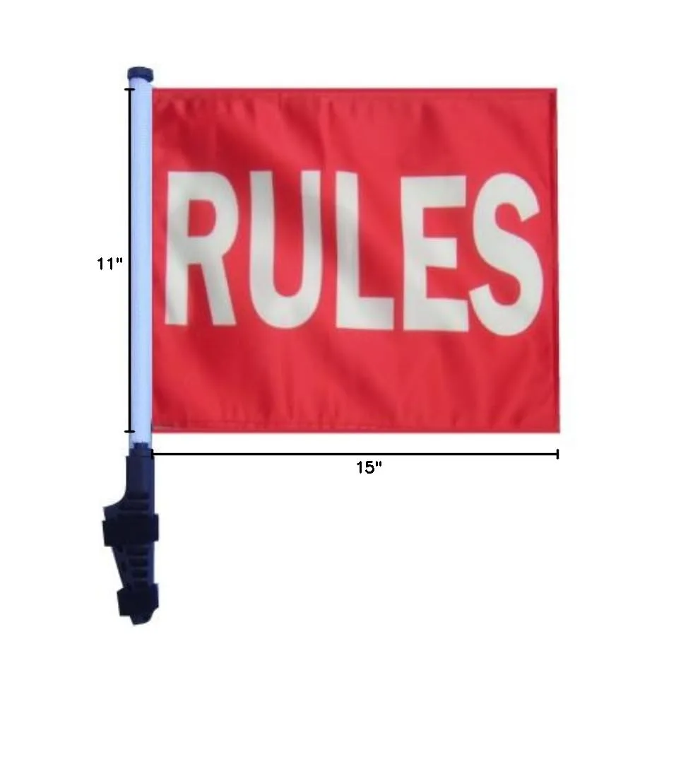 SSP Flags Golf Cart Flag with EZ On & Off Bracket image 4