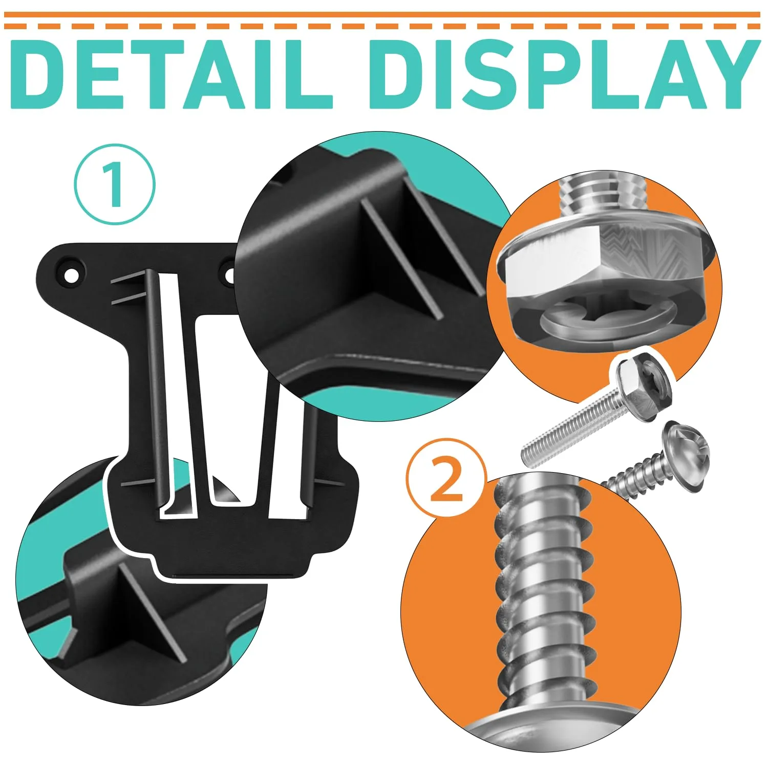 FIXHAWK Cooler Mount Bracket for Club Car Precedent, Tempo image 4