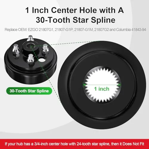 Rzcazzide Rear Brake Repair Kit for E-Z-GO TXT & Medalist image 2