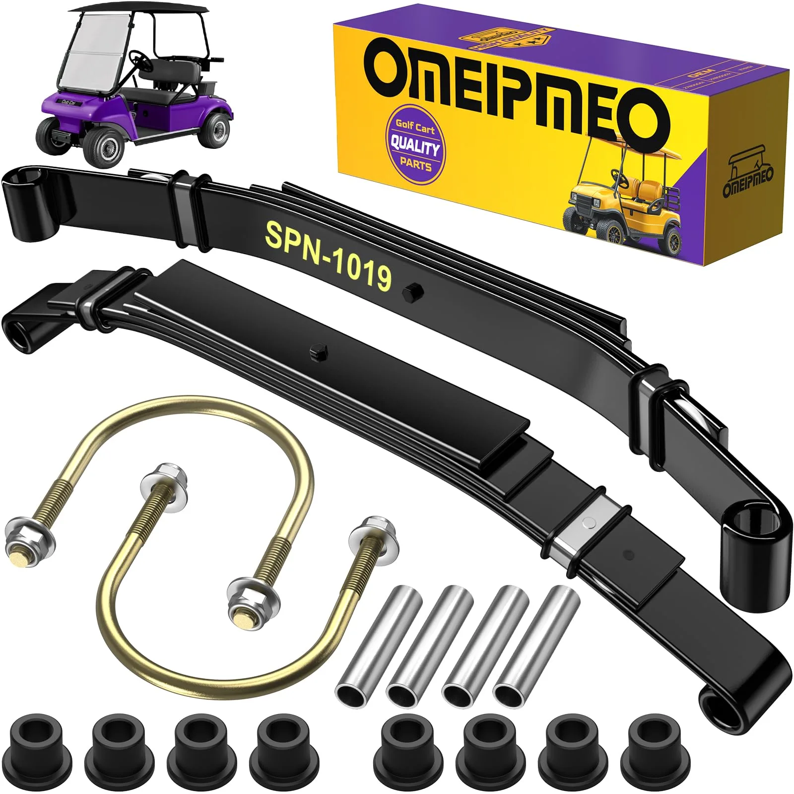 OMEIPMEO Rear Leaf Springs Kit for Club Car DS 1982+