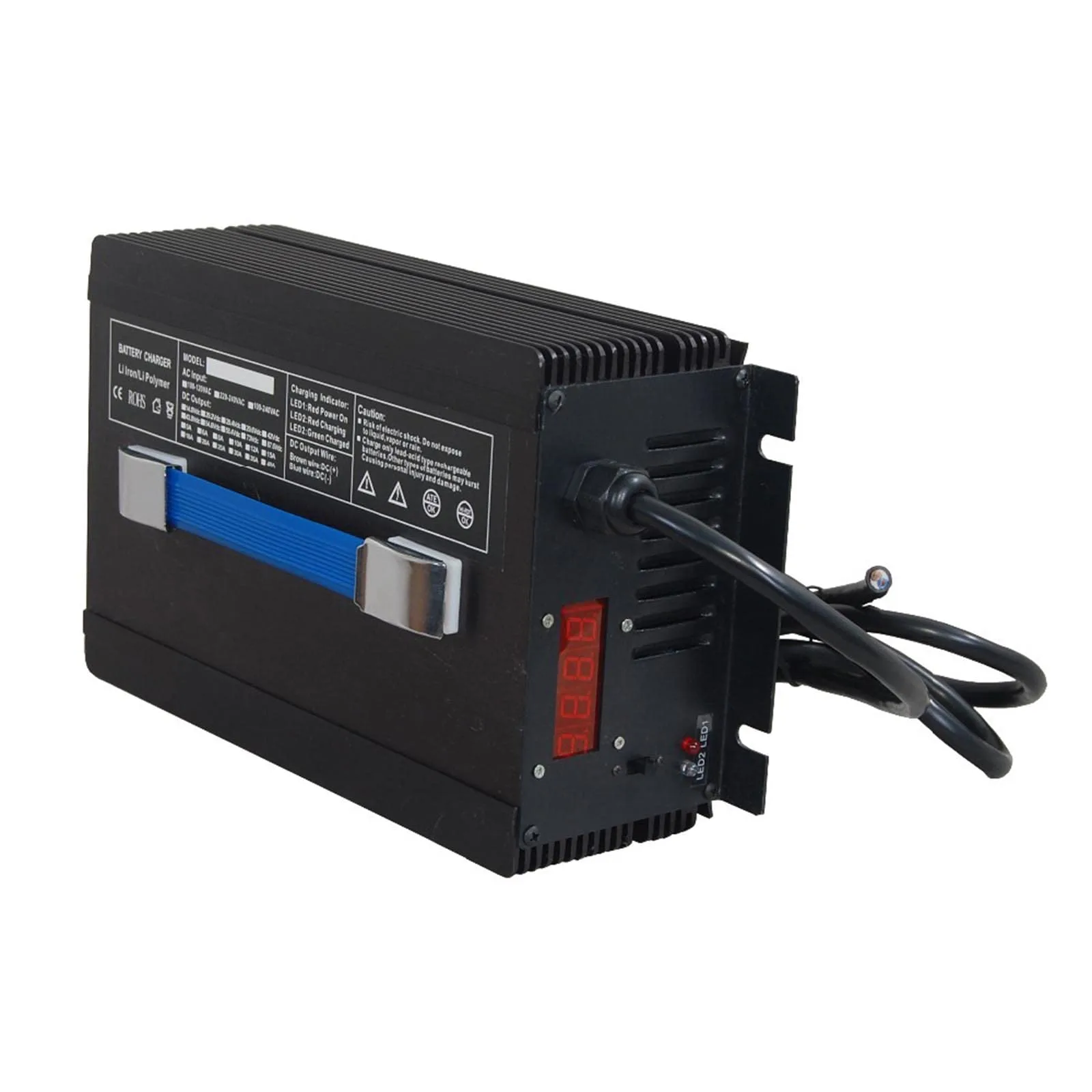 WONOOS 900W Lithium Golf Cart Battery Charger — 24V/30A (380403-200-794) image 4
