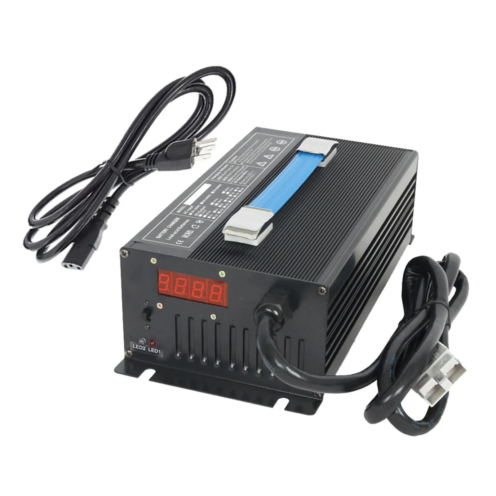 WONOOS 900W Lithium Golf Cart Battery Charger — 24V/30A (380403-200-794)